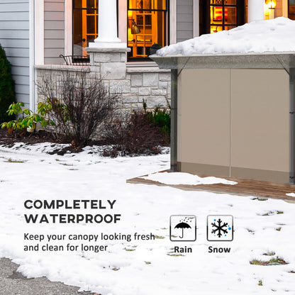 3 x 3 (m) Gazebo Protective Cover, Waterproof Cover for Canopy, Tent