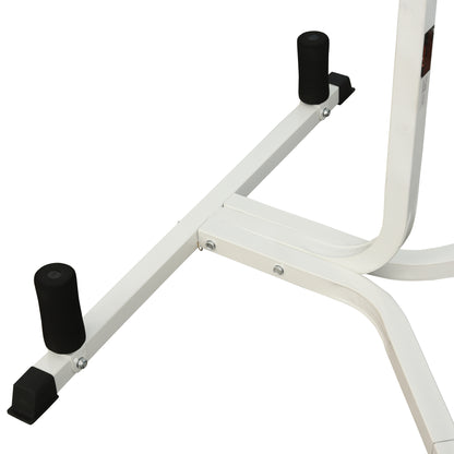 Freestanding Speed Bag Platform, Adjustable Boxing Punch Bag, White