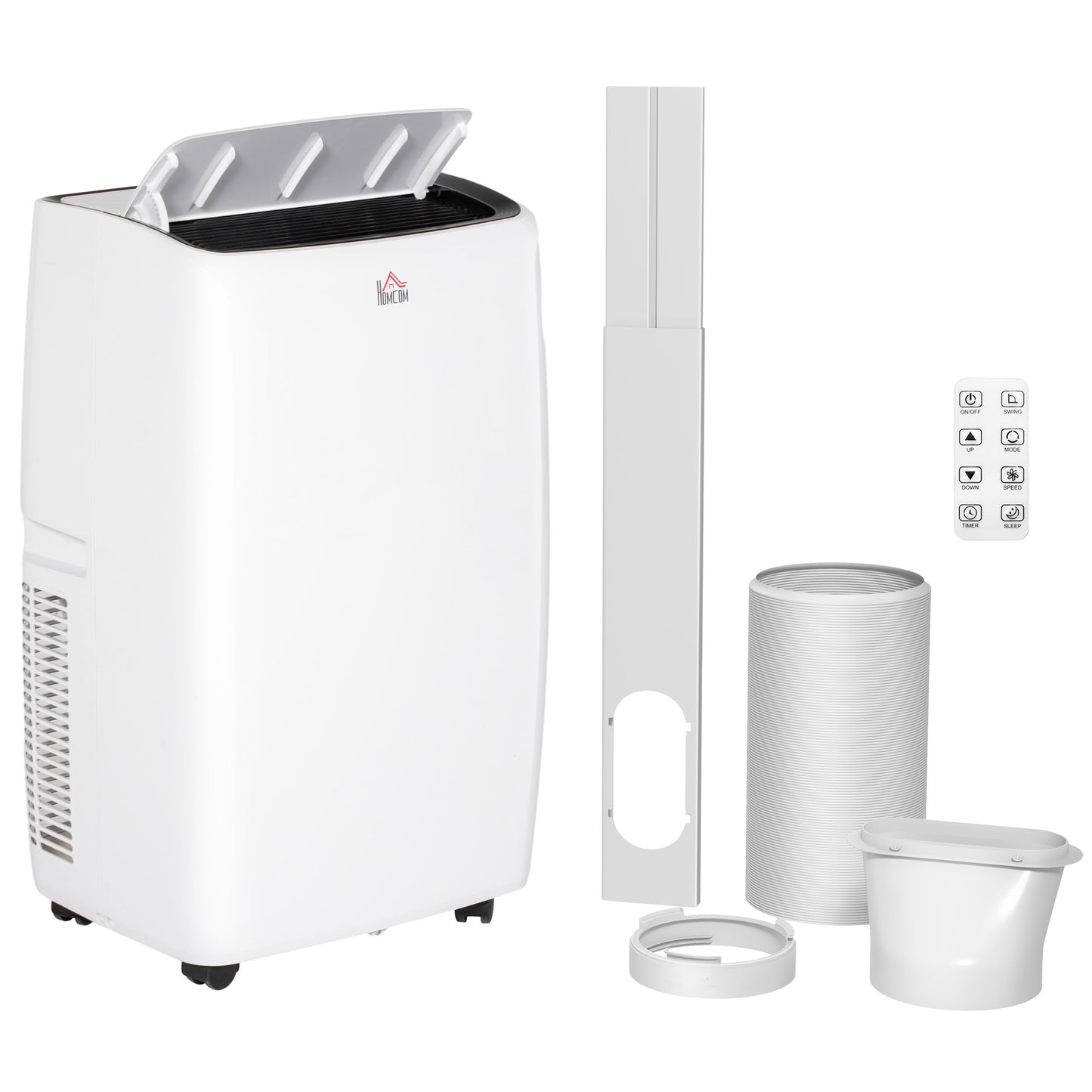 14,000 BTU Portable Air Conditioner with 40m², Sleep Mode, Dehumidifier