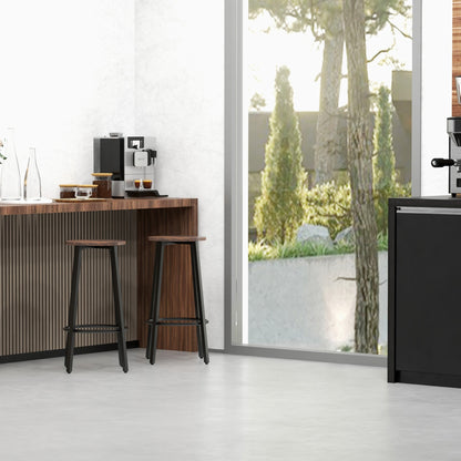 Bar Stools Set of 2 Counter Height Bar Stools for Dining Room Kitchen