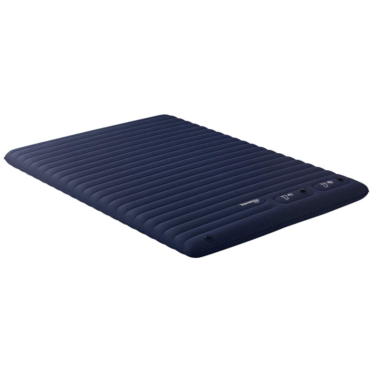 Double Air Bed Inflatable Mattress, 195 x 140 x 10cm, Blue