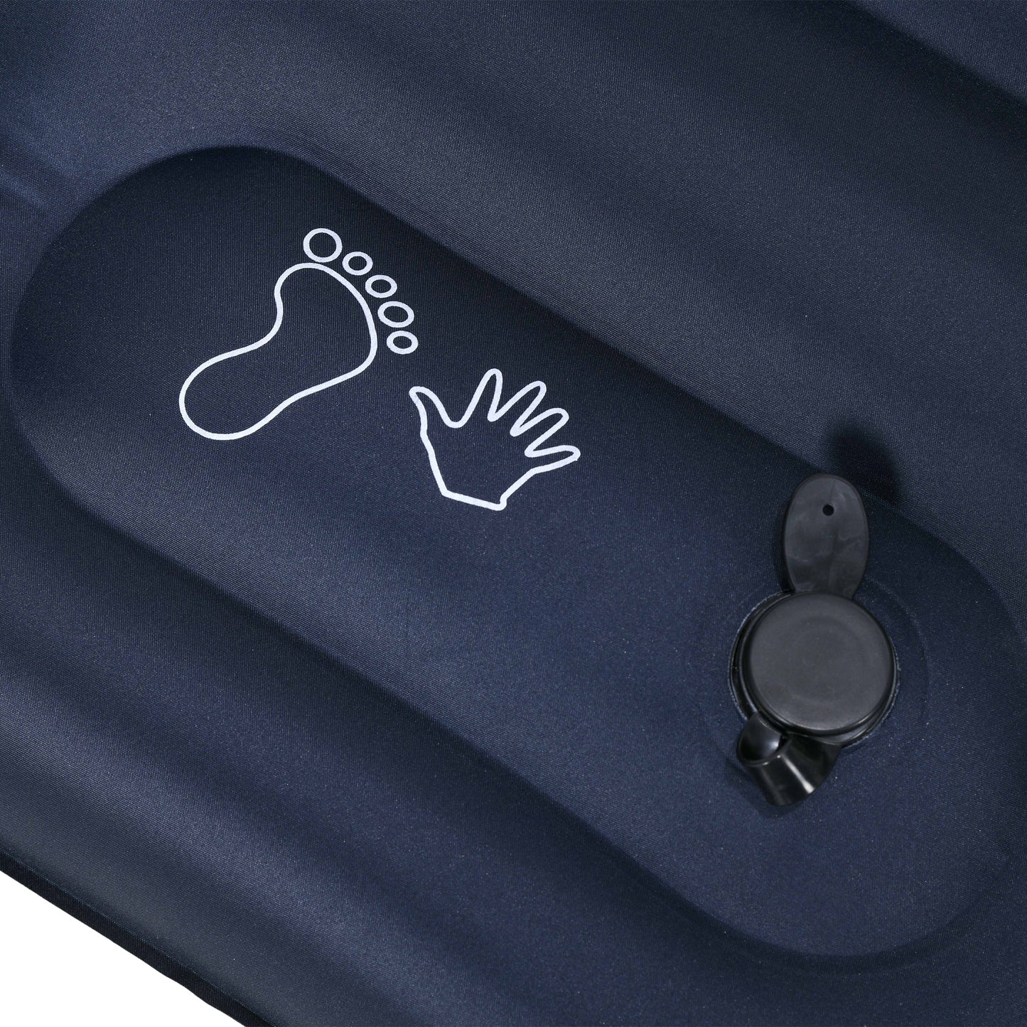 Double Air Bed Inflatable Mattress, 195 x 140 x 10cm, Blue