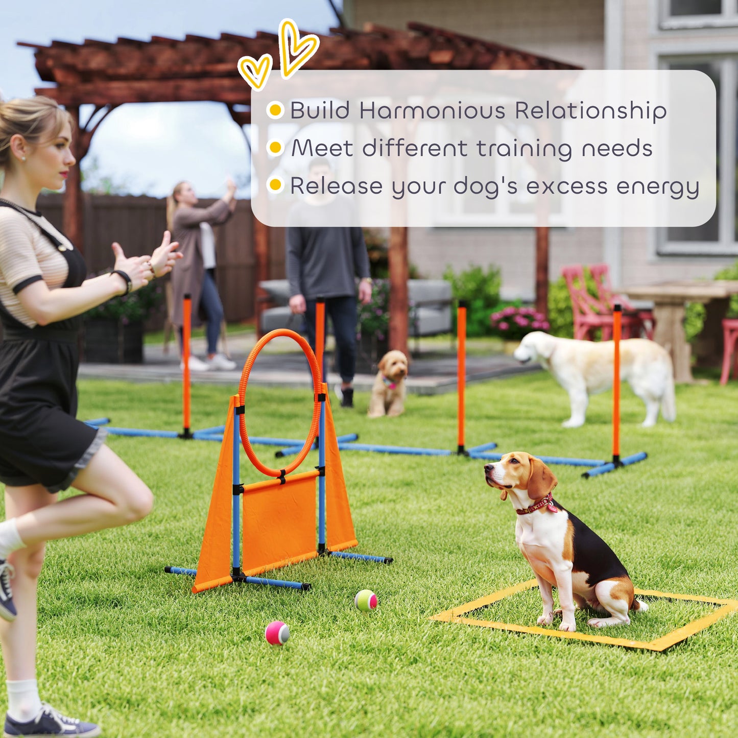 Extendable Rattan Dog House w/ Water-Resistant Roof - Charcoal Grey