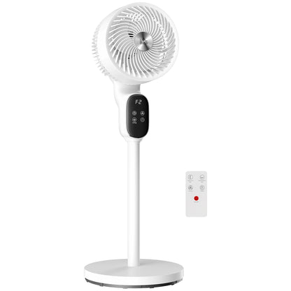 20 dB Standing Fan for Bedroom, Pedestal Fan with Oscillating