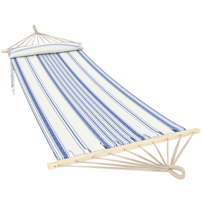 Cotton Hammock, Soft Portable Swing Chair w/ Headrest