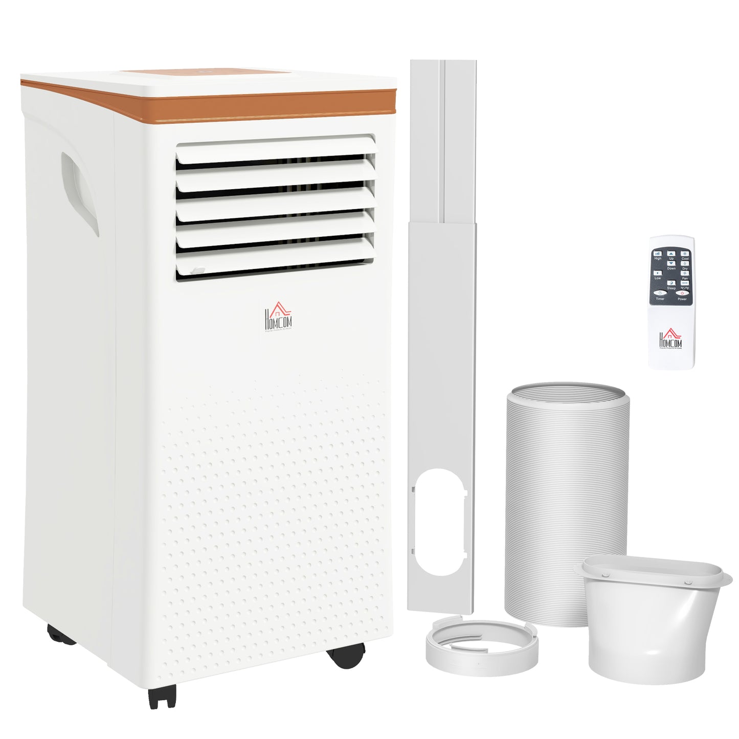 10000 BTU Portable Air Conditioner 4 Modes LED Display Timer Home Office