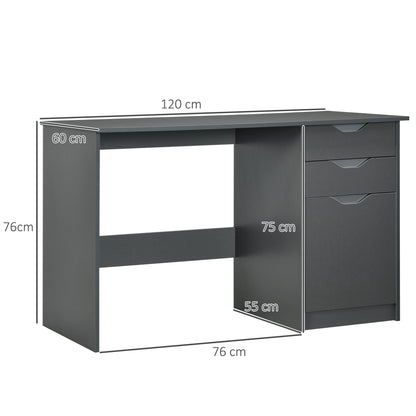 Desk with Shelves