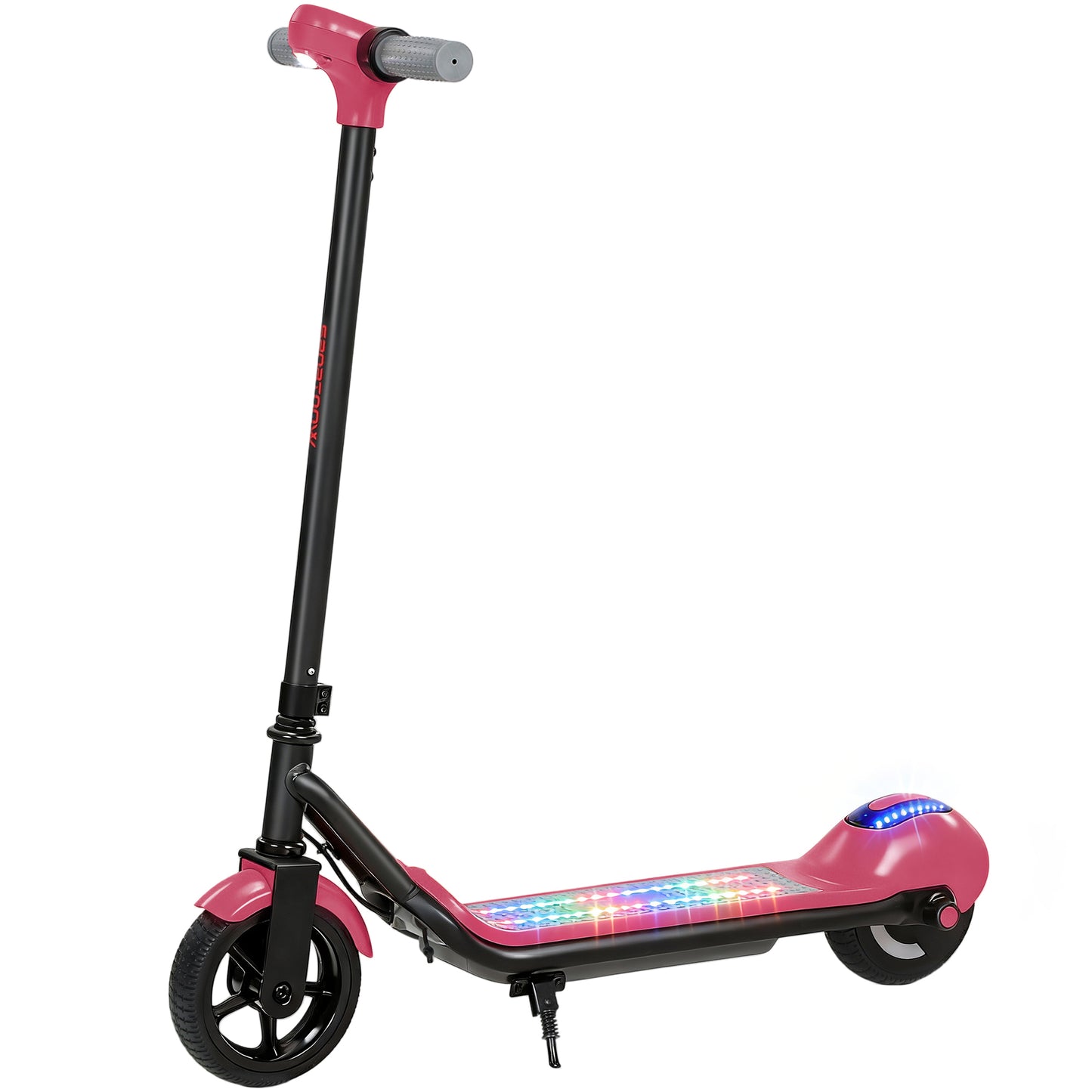 Electric Scooter, Lightweight E Scooter with LED Display, Pink