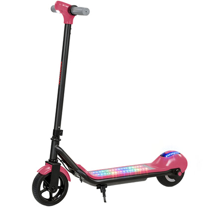 Electric Scooter, Lightweight E Scooter with LED Display, Pink