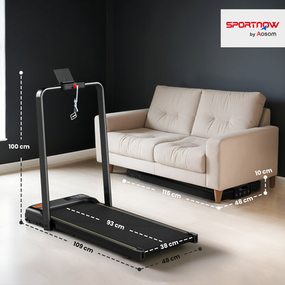 Folding Treadmill Walking Pad, Running Jogging Walking Machine