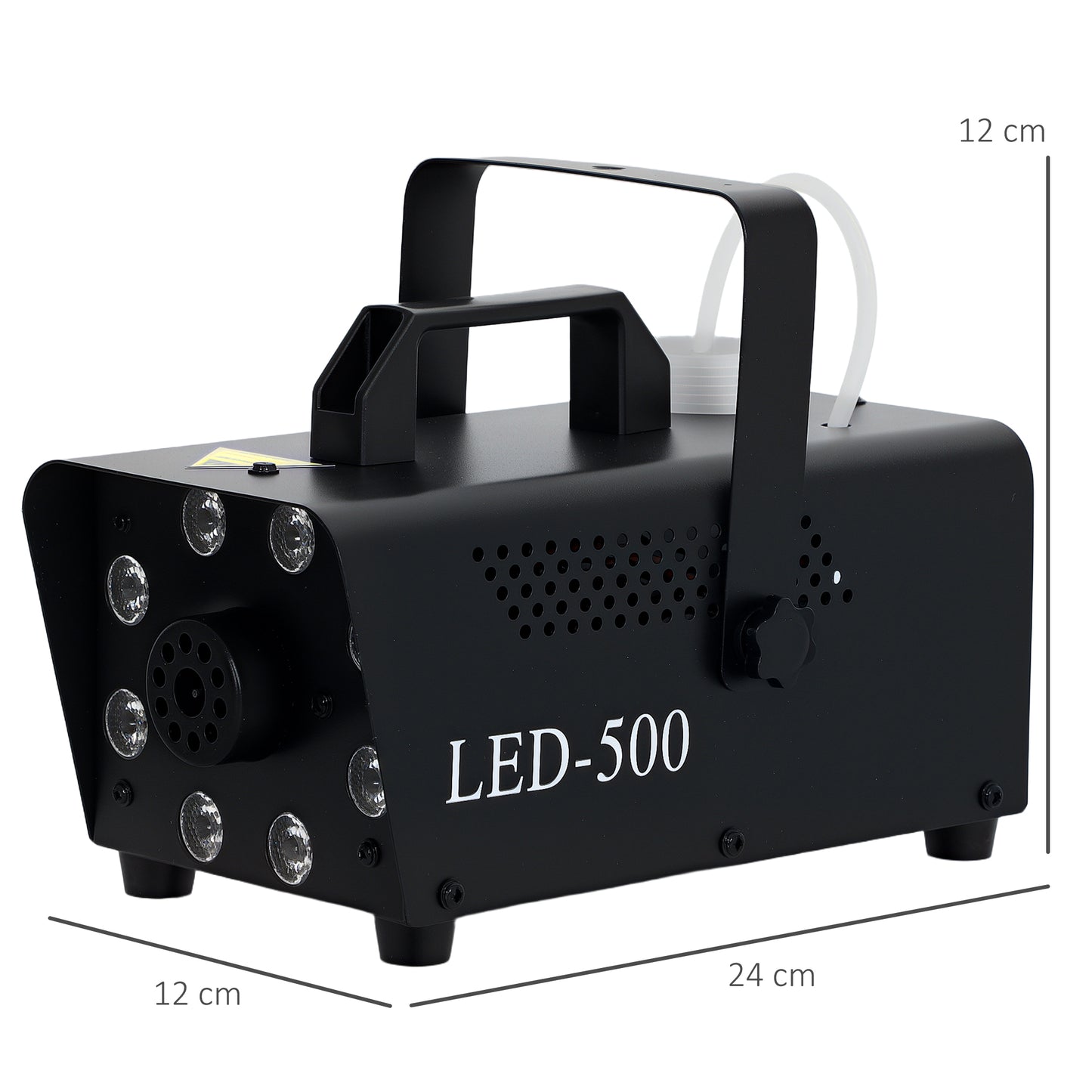 Smoke Machine with 3 RGB LED Lights 2000CFM Fog Machine with Remote Controls