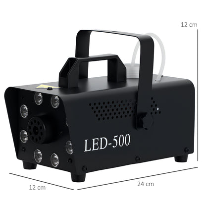Smoke Machine with 3 RGB LED Lights 2000CFM Fog Machine with Remote Controls