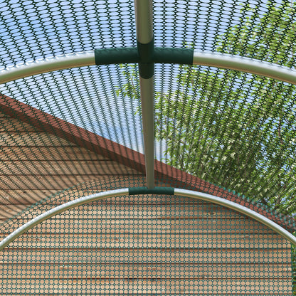 Fruit Cage, Plant Protection Tent, 1.2 x 2.4 x 1.9m, Green