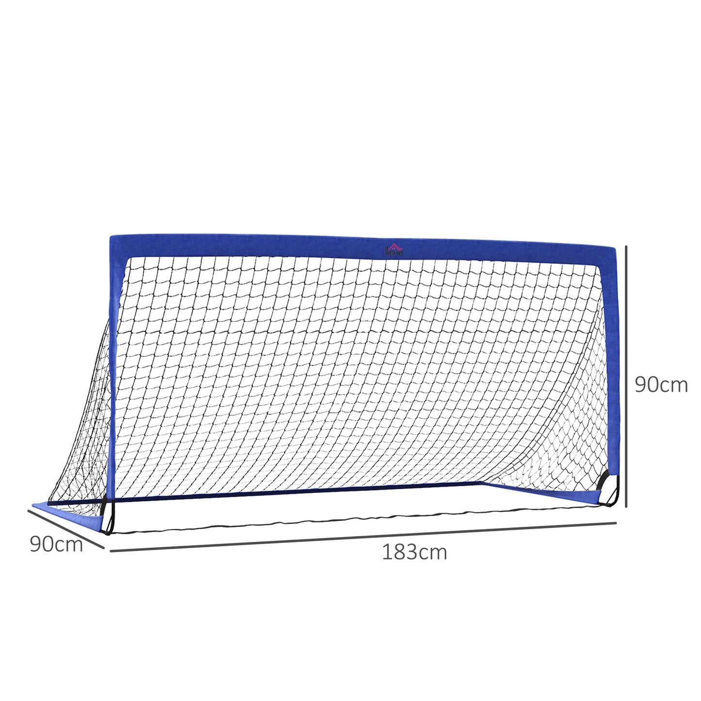Football Goal Folding Outdoor with All Weather Net Teens Adults 6'x3'