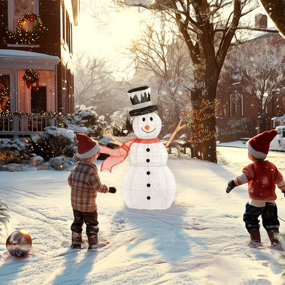 Lighted Christmas Snowman Waterproof Outdoor Christmas Decorations