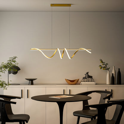 Pendant Light, Ceiling Light with 3 Colour Temperatures, Gold Tone