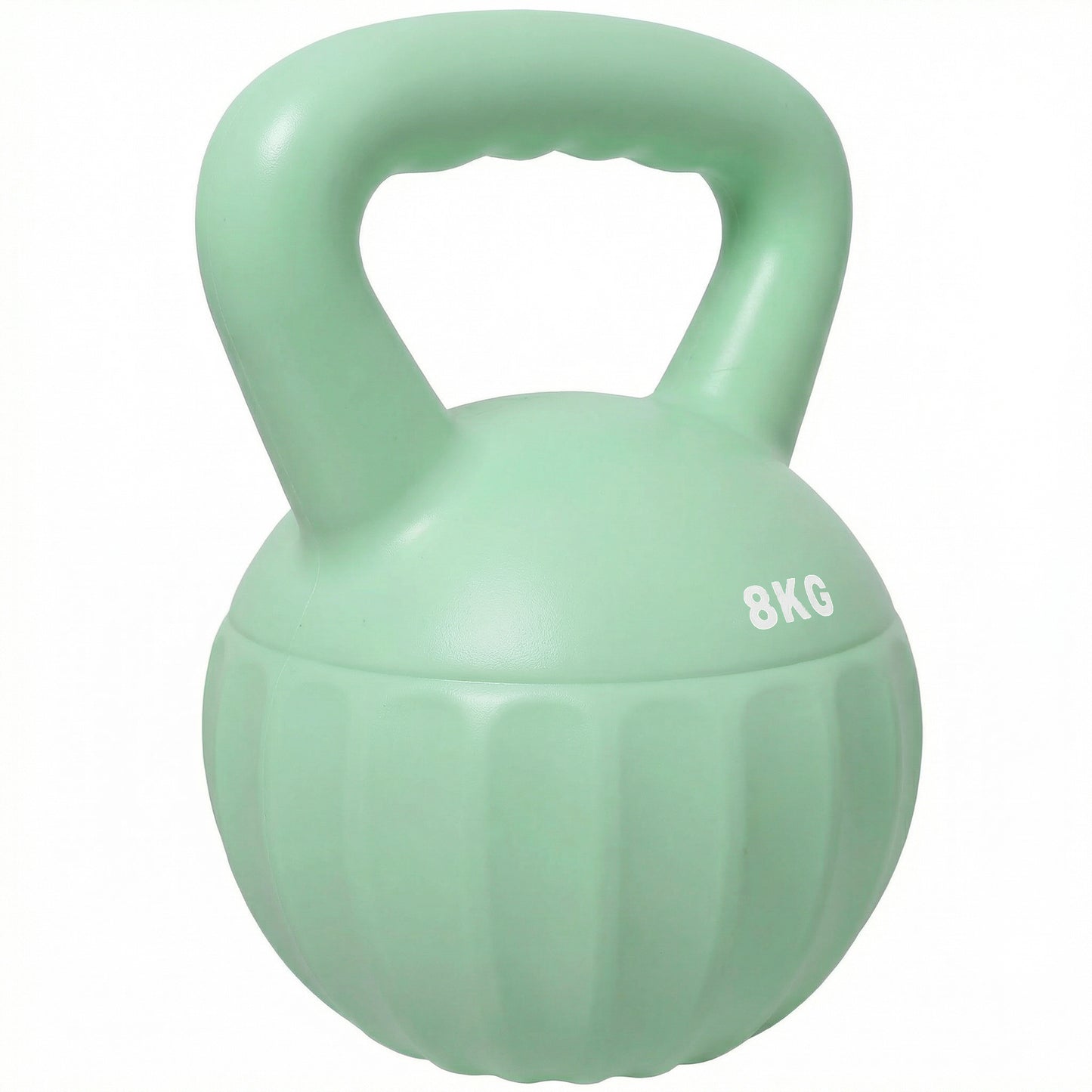 Kettlebell with Non-Slip Handle 8 kg Green