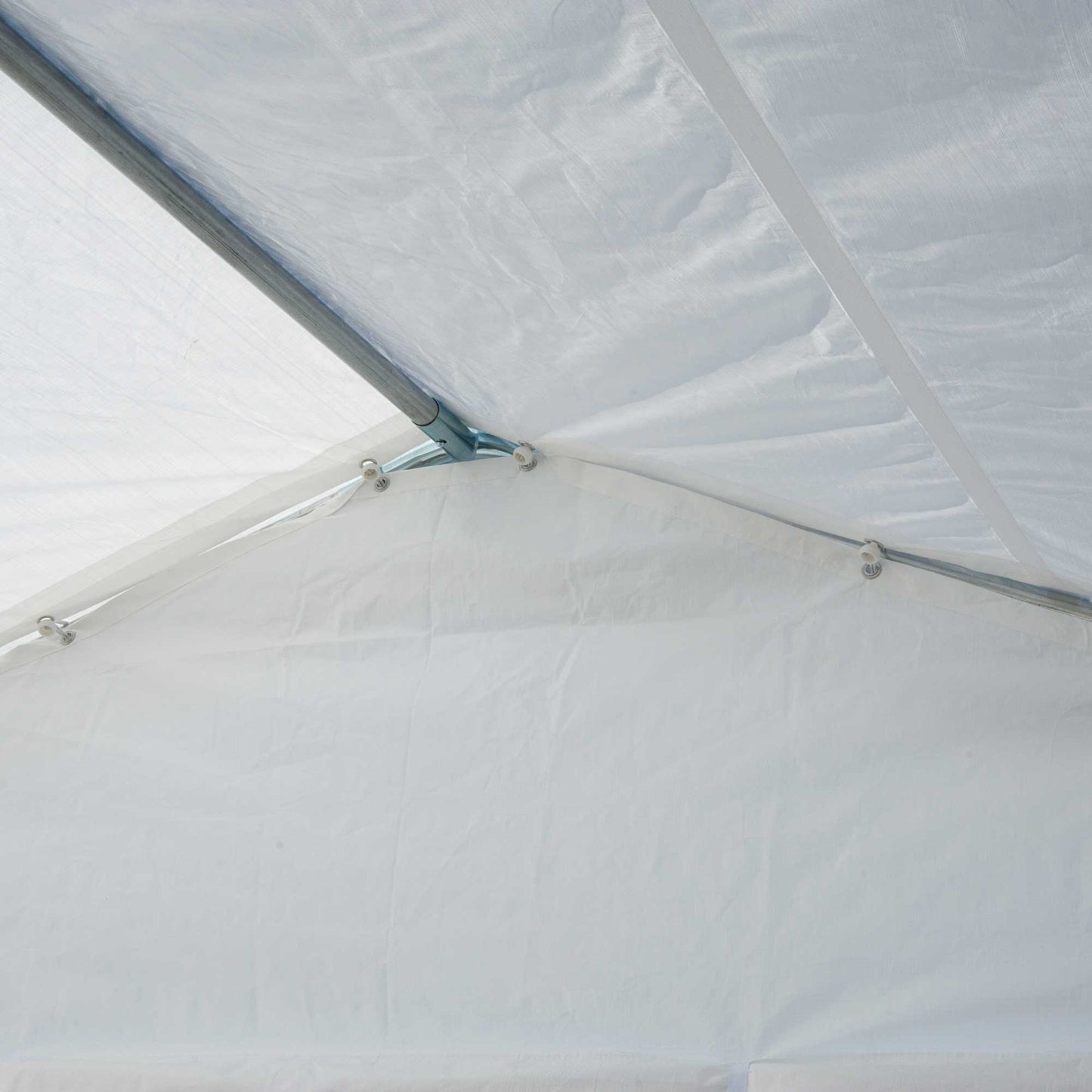 Outsunny 8m x 4m Garden Gazebo Marquee Party Tent Wedding Portable Garage Carport Event shelter Car Canopy Outdoor Heavy Duty Steel Frame Waterproof Rot Resistant