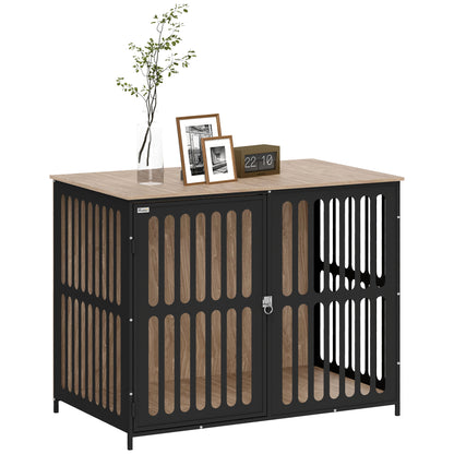 Cat Litter Box Enclosure, Litter Box Furniture, Walnut Brown