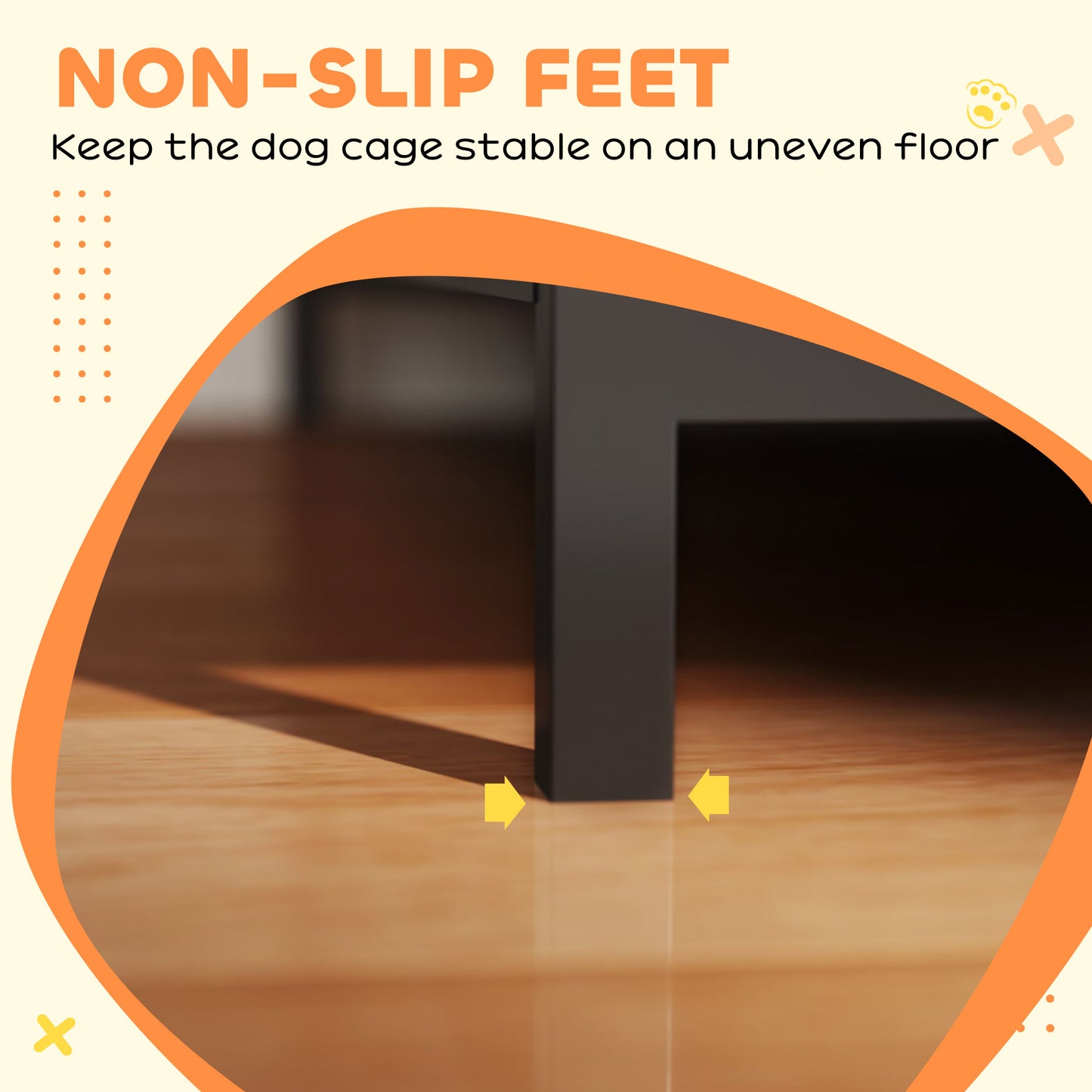 Cat Litter Box Enclosure, Litter Box Furniture, Walnut Brown
