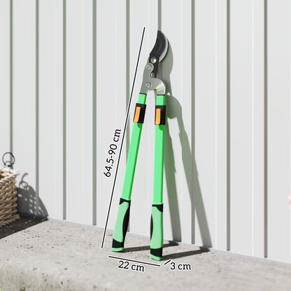 Telescopic Bypass Loppers, 64.5-90 cm Extendable Garden Loppers