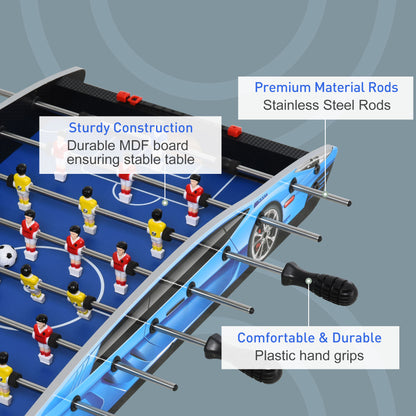2ft Foosball Table Arcades Competition Sized for Kids, Adults, Indoor