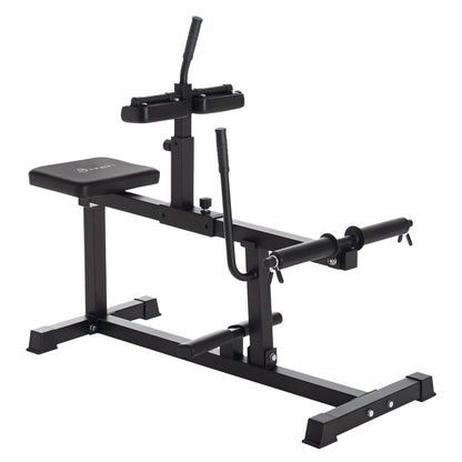 Seated Adjustable Leg Extension Machine with Plate Loaded