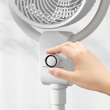 Pedestal Fan, Air Circulation Fan with Oscillating, Tilt, for Home