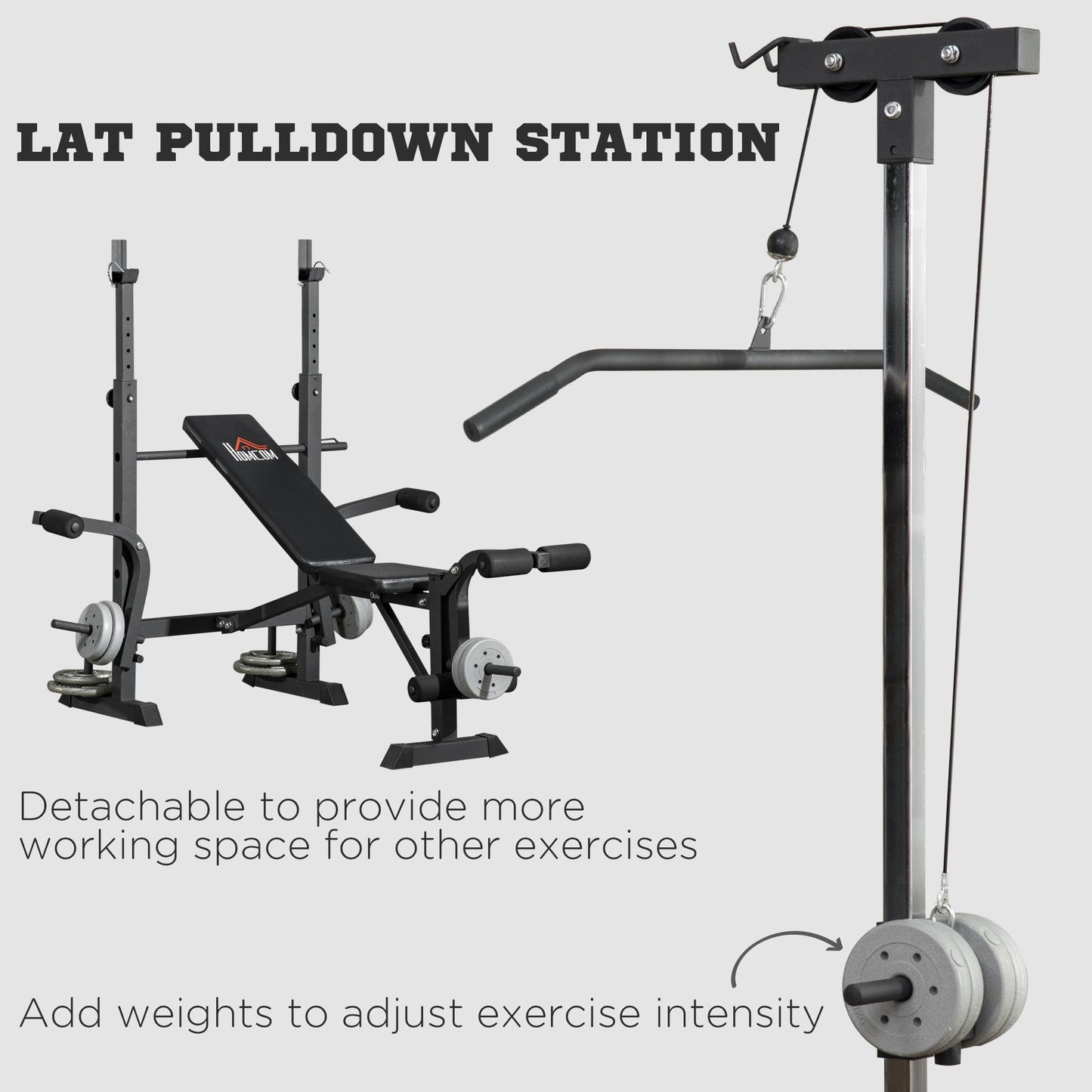Warehouse Clearance Sale - Adjustable Weight Bench Multifunction Full Body Workout Bench