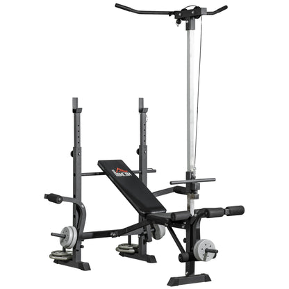 Warehouse Clearance Sale - Adjustable Weight Bench Multifunction Full Body Workout Bench