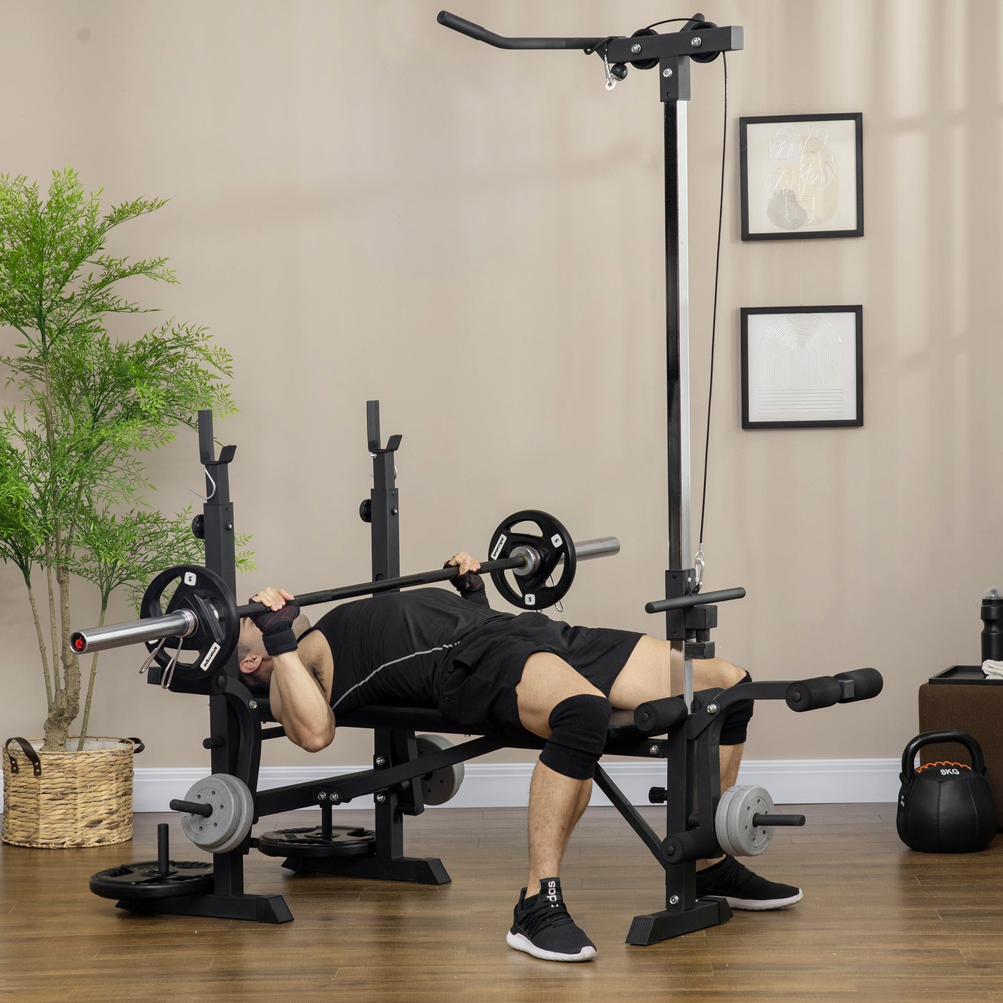 Warehouse Clearance Sale - Adjustable Weight Bench Multifunction Full Body Workout Bench