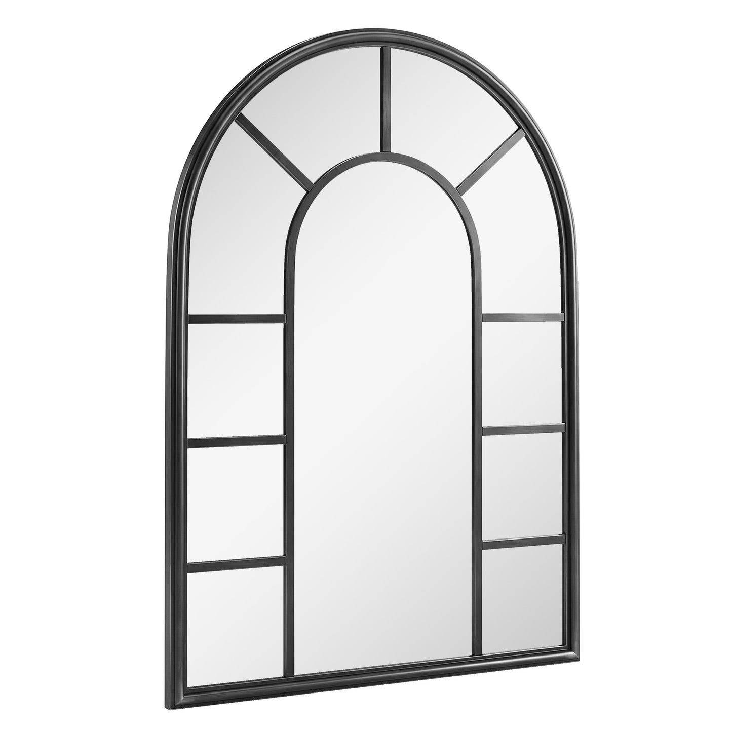 Arched Mirror, Decorative Wall Mirrors, Black