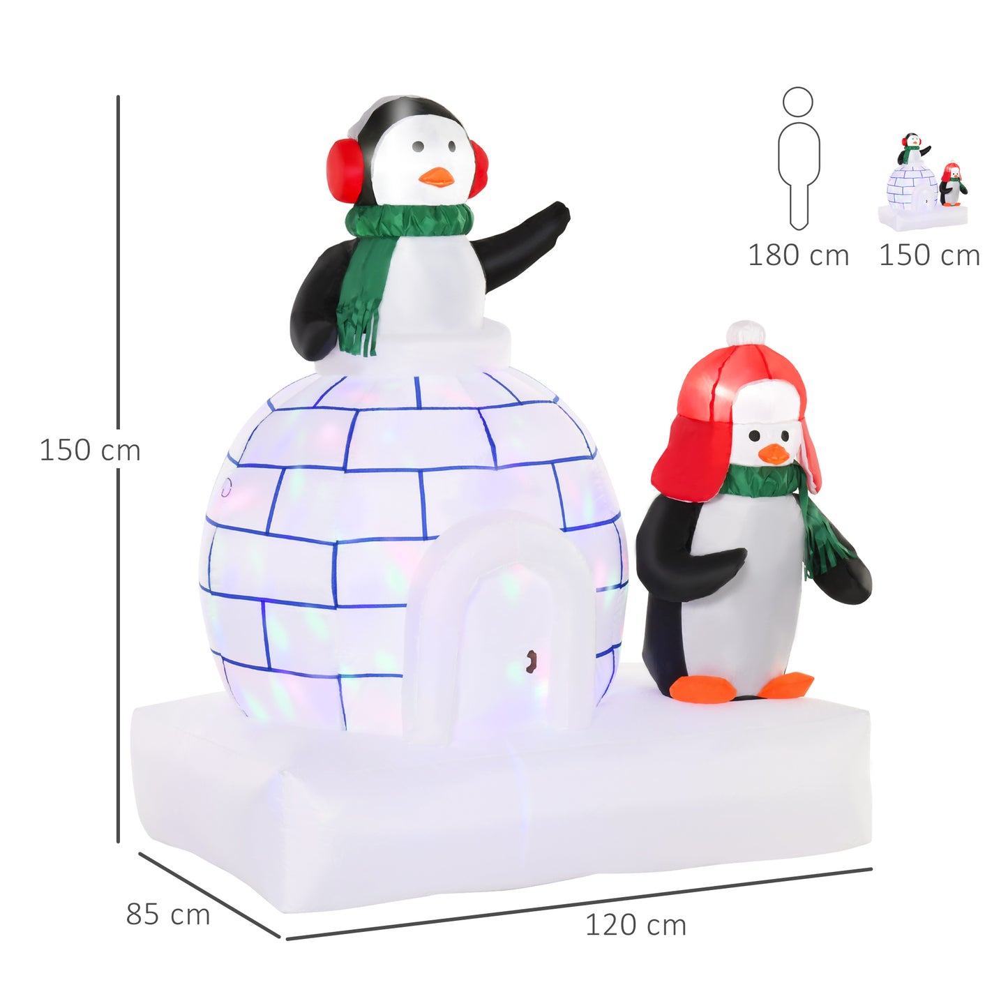 Inflatable penguin ÔΩâÔΩé House Decoration