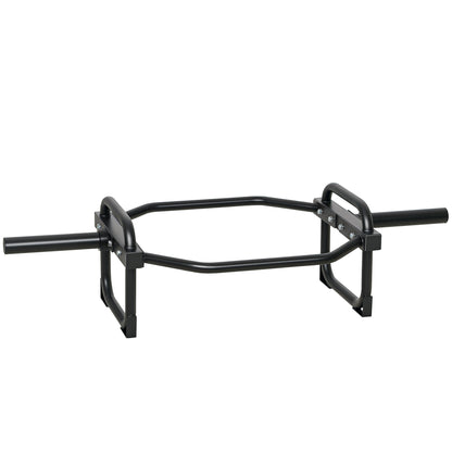 Olympic Trap Bar, 2" Hex Barbell Bar with 300kg Capacity