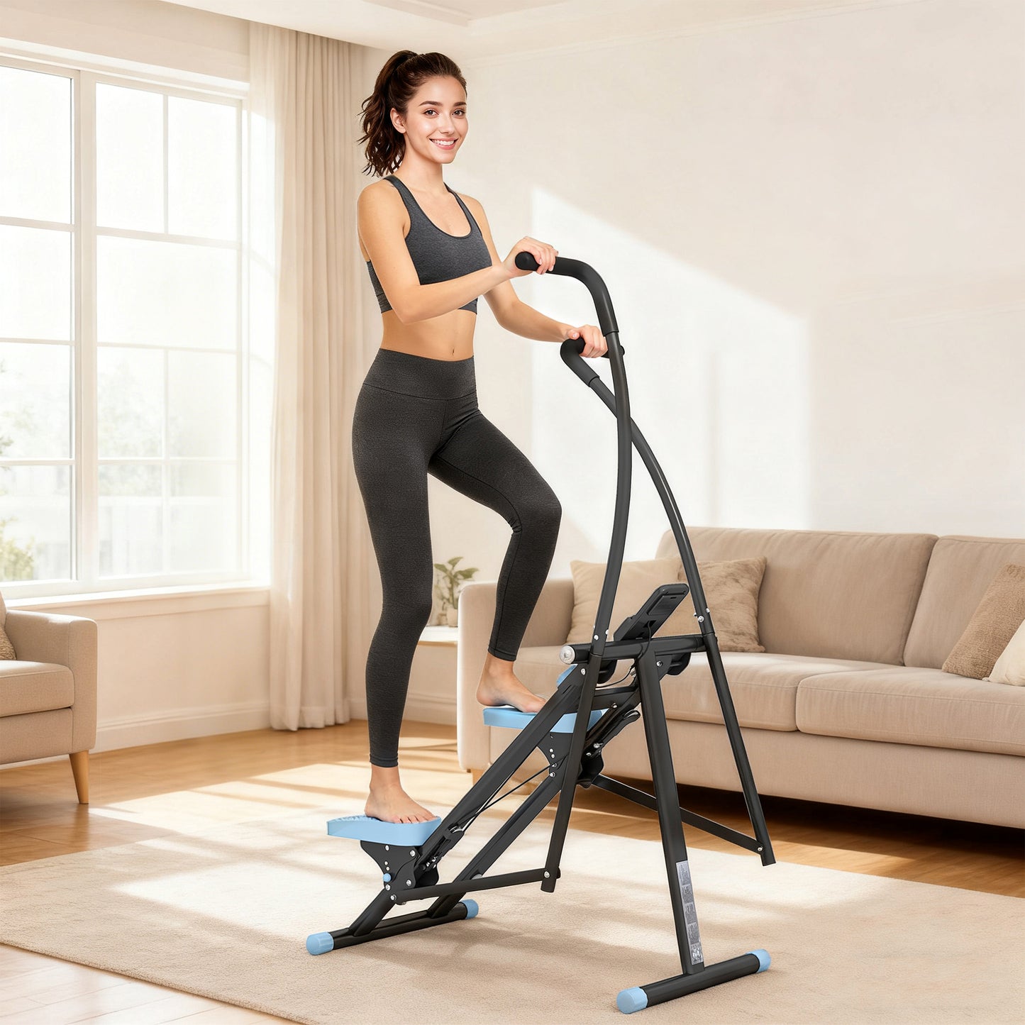 Stair Stepper for Home Gym Exercise, Vertical Climber Machine
