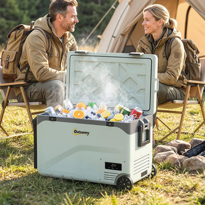 Compressor Car Fridge Freezer, Camping Refrigerator w/ App Control