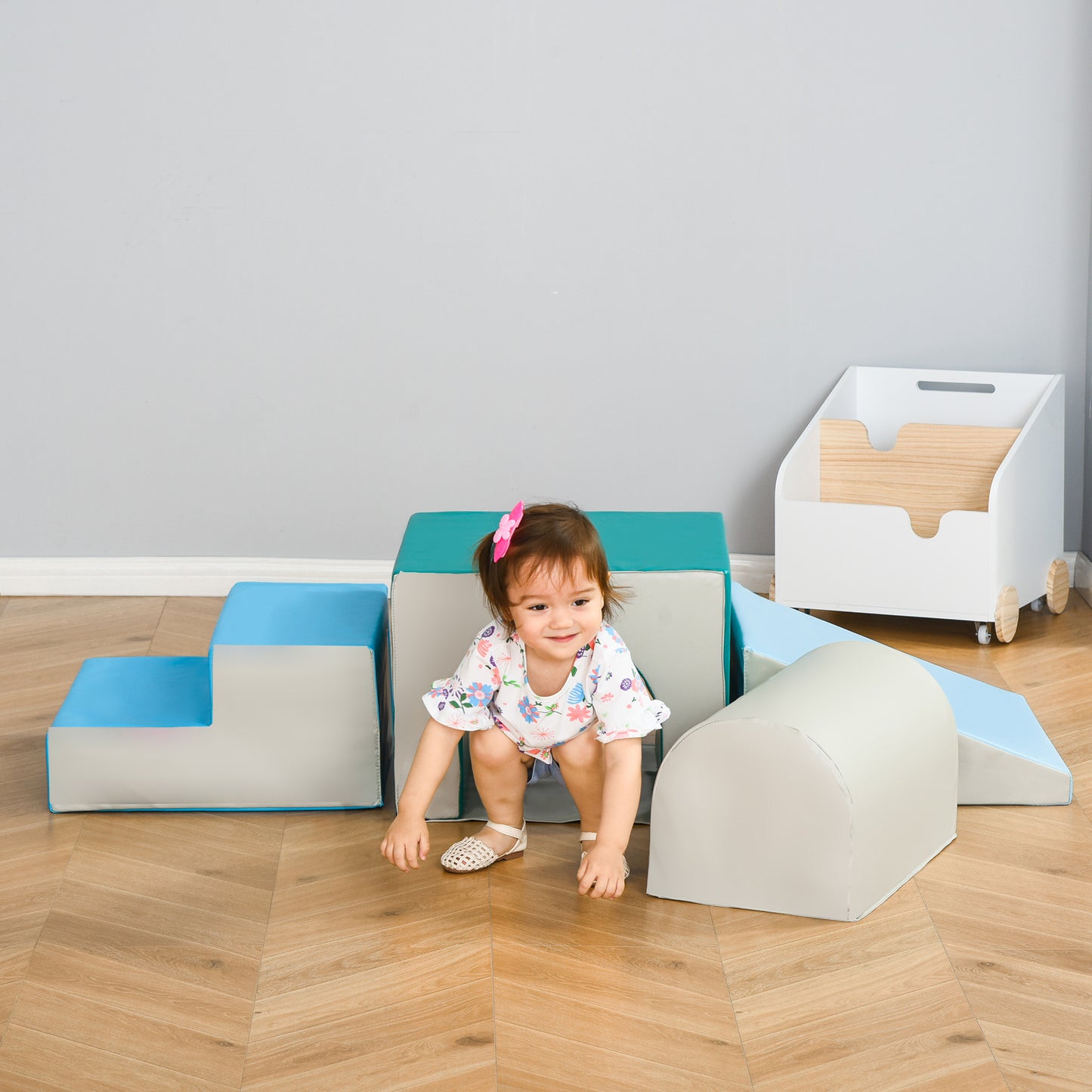 4-Piece Soft Play Set, Baby Foam Block, For Ages 1-3 Years