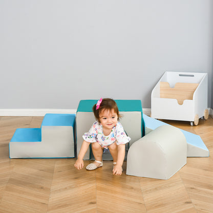 4-Piece Soft Play Set, Baby Foam Block, For Ages 1-3 Years