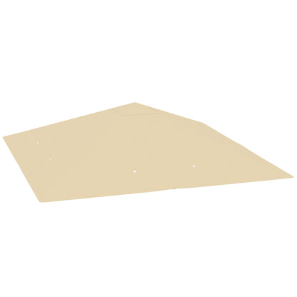 3 x 3(m) Gazebo Canopy Replacement Cover with Drain Holes, Beige