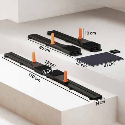 Push Up Board Set of 2, Portable Press Up Board for Home Gym