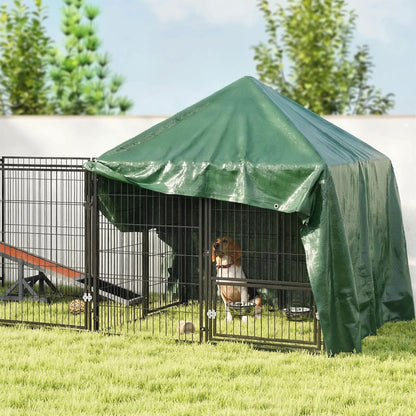3 x 4m Waterproof Tarpaulin, 90GSM Tear-Resistant PE Tarp