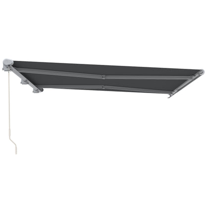 4x3m Full Cassette Electric Retractable Awning for Patio Door Window