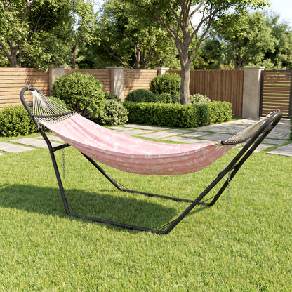 9ft Hammock Stand Adjustable with Non-Slip Feet, 250 kg Capacity
