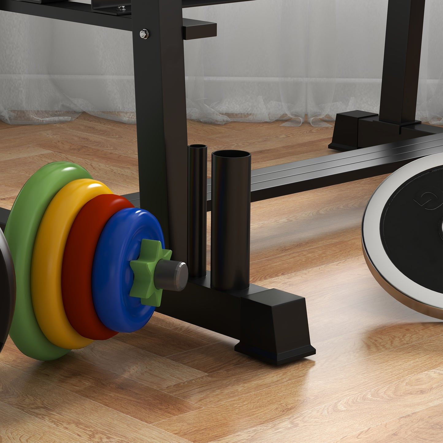3-Tier Dumbbell Rack for Dumbbells, Kettlebells&Plates (Rack Only)