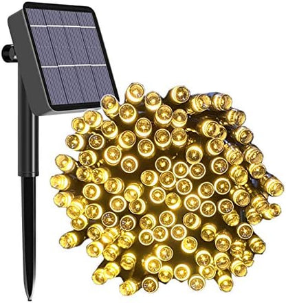 Outdoor Solar Fairy Lights! 100 x Led Lights - Make Your Home Shine With These Sparkling Outdoor Solar Fairy Lights For Just £8.95!
