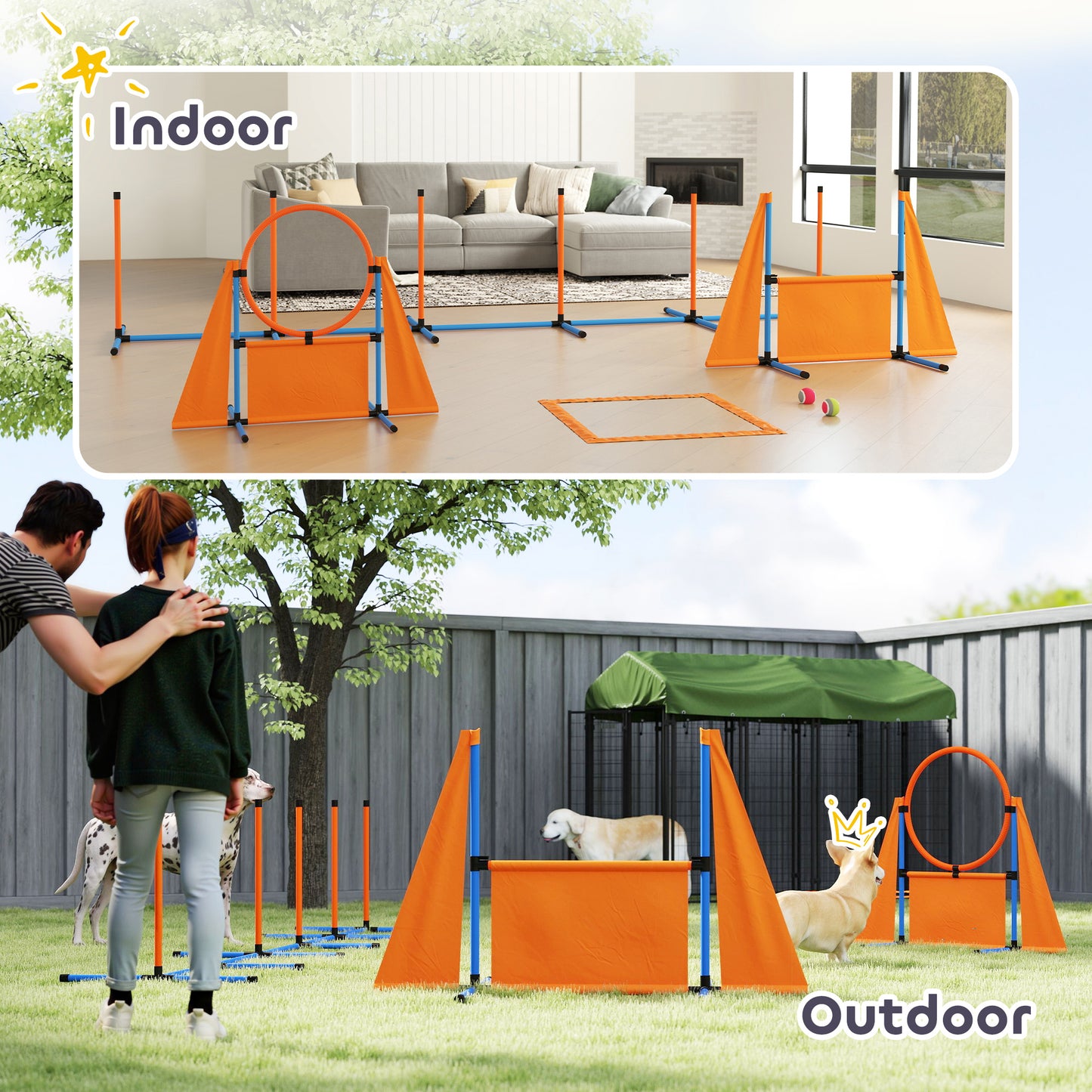 Folding Fabric Soft Pet Crate Dog Cat Travel Carrier Cage