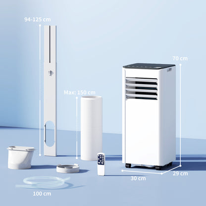 Portable Air Conditioner 9000 BTU, 4-in-1 Air Conditioning Unit