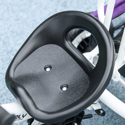 6 in 1 Kids Trike, Stroller with Parent Handle, Purple