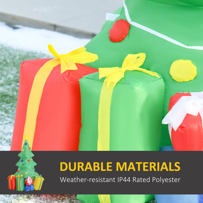 5FT Inflatable Christmas Tree Xmas Airblown Holiday Decoration Outdoor