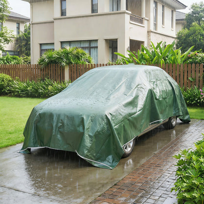 4 x 6m Waterproof Tarpaulin, 90GSM Tear-Resistant PE Tarp